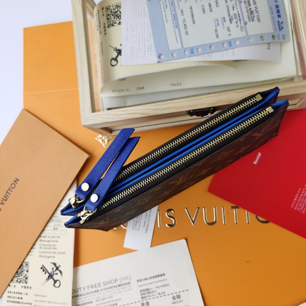 LVコピーウォレット側面デザイン